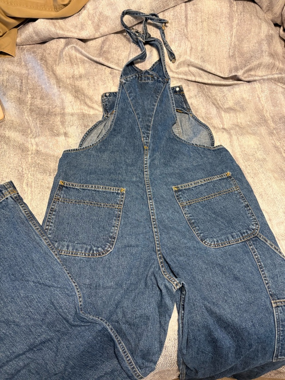 Polo by Ralph Lauren Medium Blue Denim Women's Overalls - Picture 2 of 7